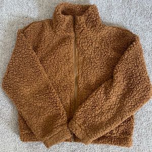 Brown Teddy Jacket